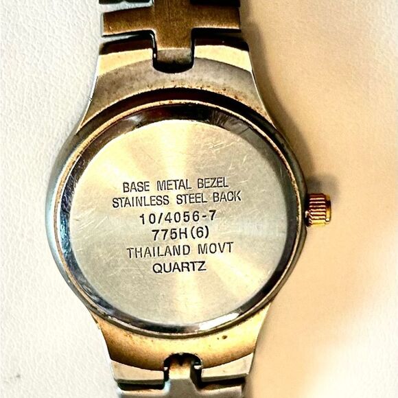 EUC Anne Klein II Gold and Silver Two-Tone Watch - Picture 3 of 4